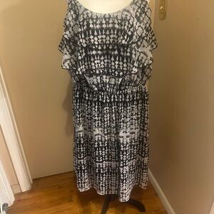 Faded Glory ruffled dress 3x